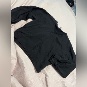 Womens oversized black sweater
